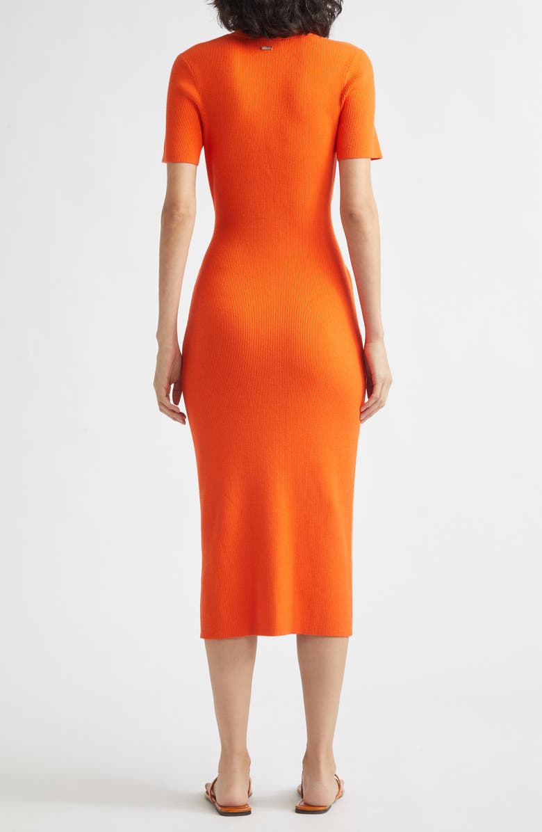 Toccin Agnes Tie Front Knit Dress, Alternate, color,