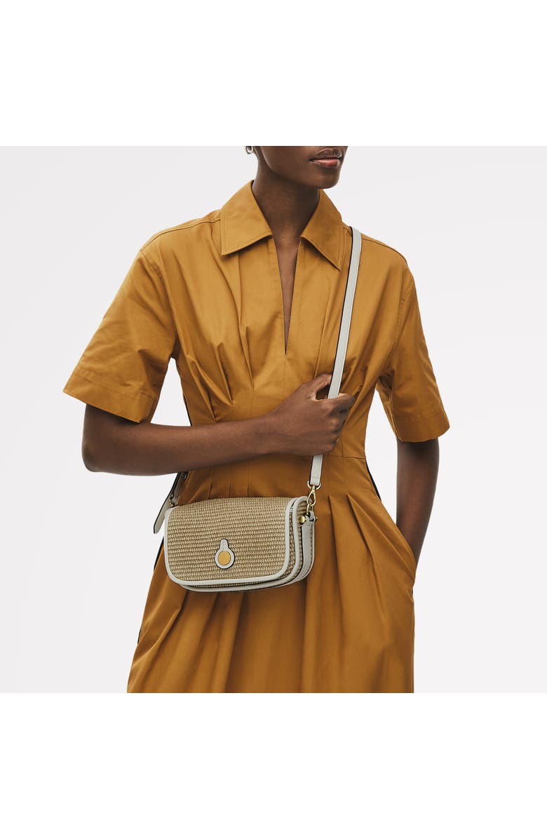 Radley Bathurst Mews - Raffia Small Flapover Crossbody Bag, Alternate, color,