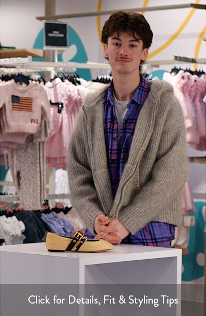 Raffia Ballet Flat, sales video thumbnail