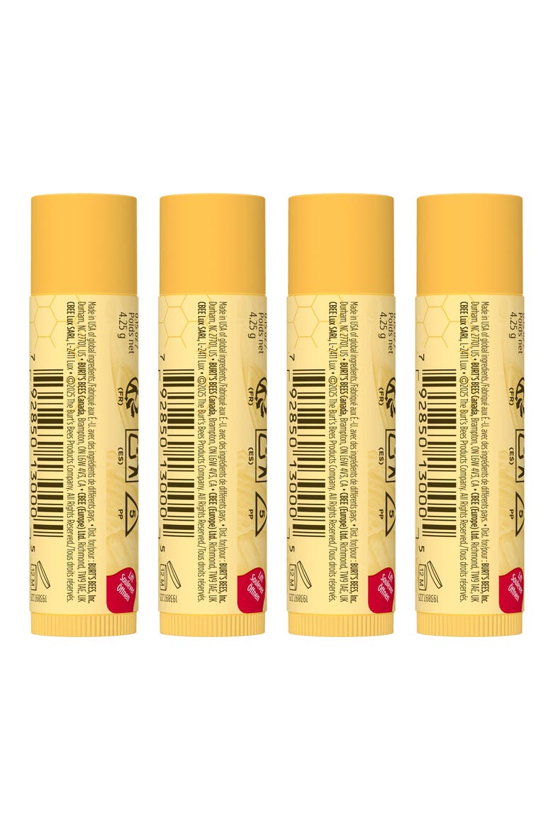 Beeswax Bounty Classic 4-Piece Lip Balm Set, Alternate, color, NO COLOR
