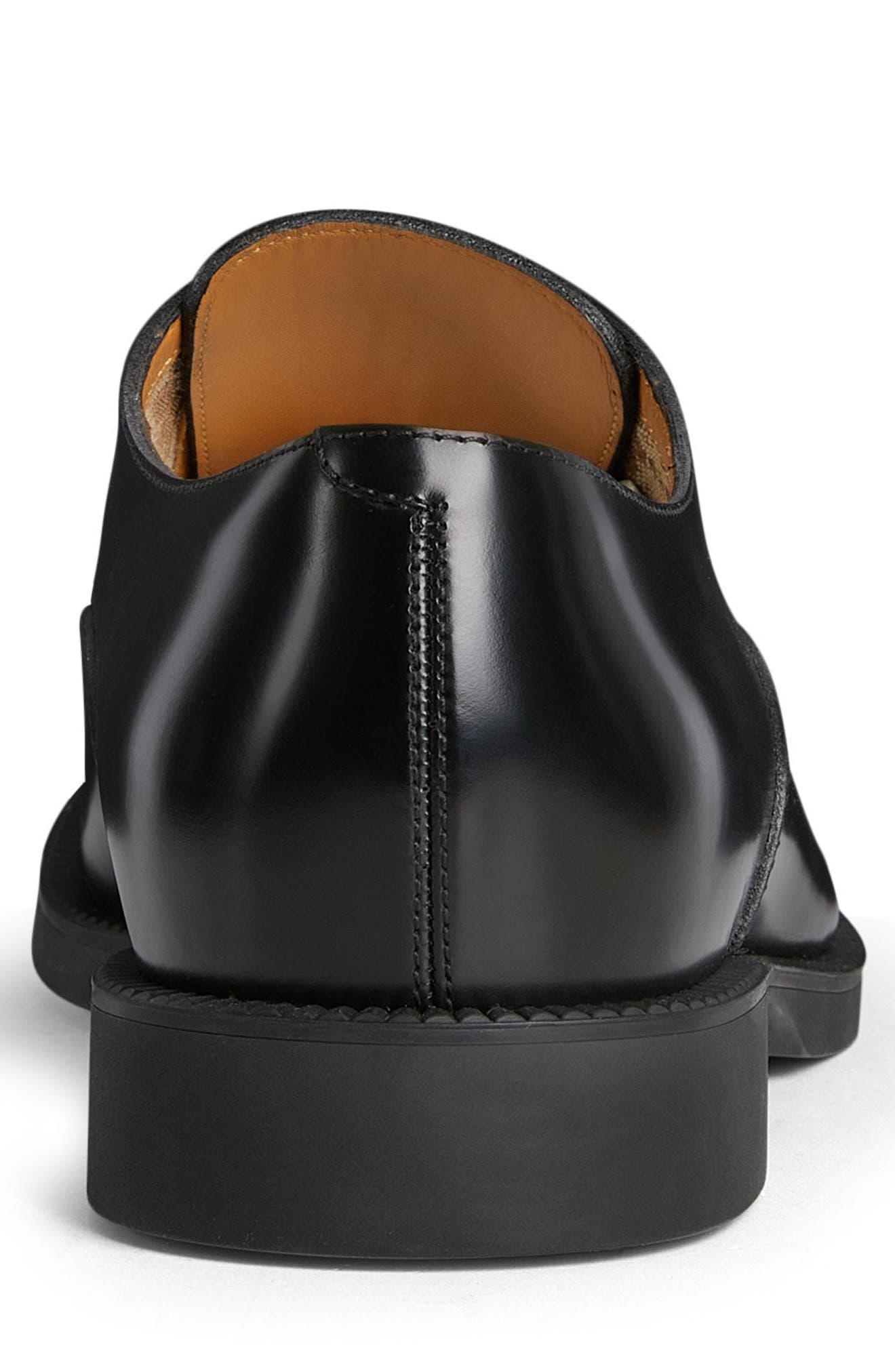 Gucci Tempe Cap Toe Oxford, Alternate, color, Black