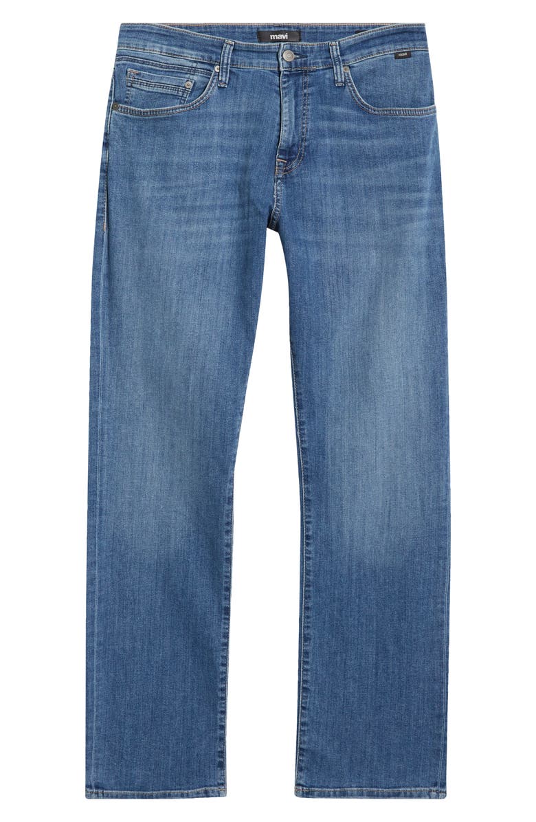 Mavi Jeans Matt Relaxed Straight Fit Jeans, Alternate, color, Lake Williamsburg