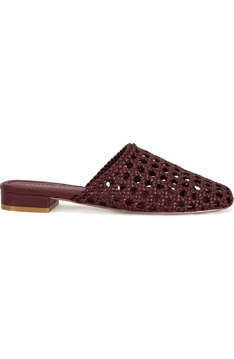 AZALEA WANG Kismet Mule, Alternate, color, Burgundy
