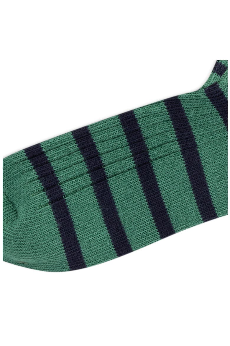 Lettuce Edge Cotton Blend Quarter Socks, Alternate, color, GREEN