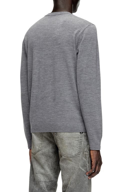 Diesel ® K-valiam Cutout Logo Wool Sweater