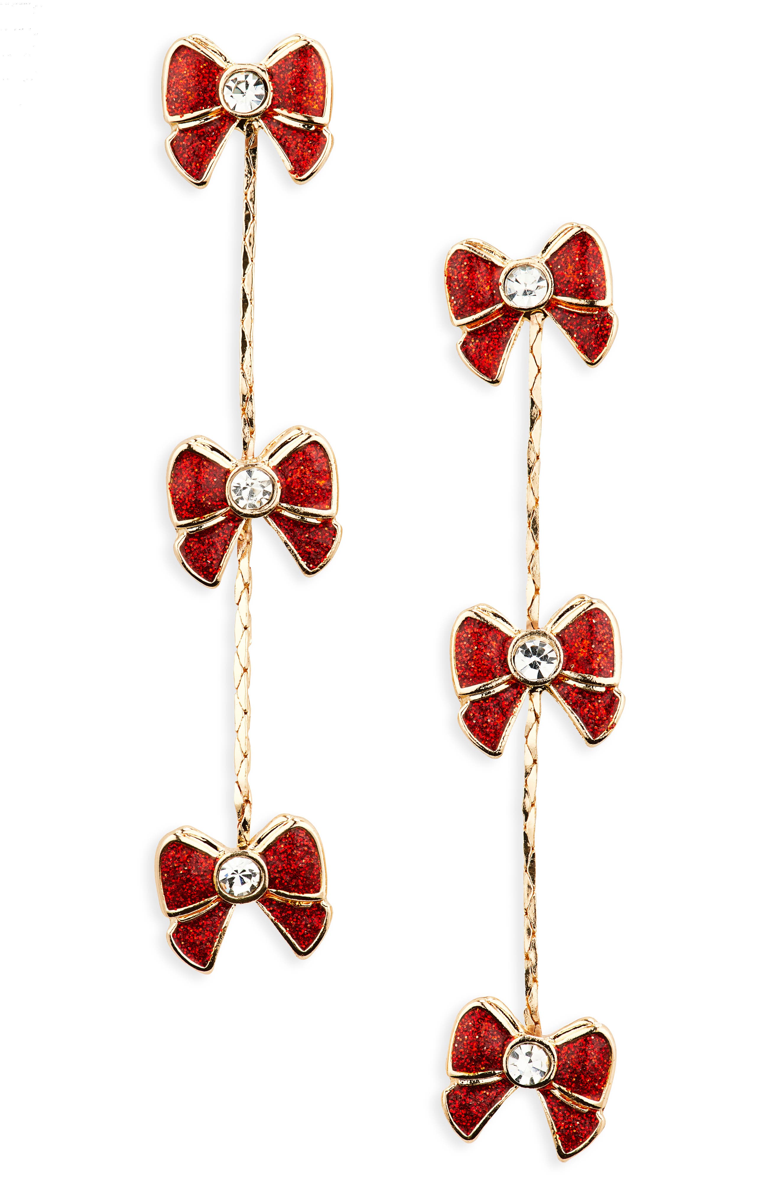 Leith Bow Linear Earrings