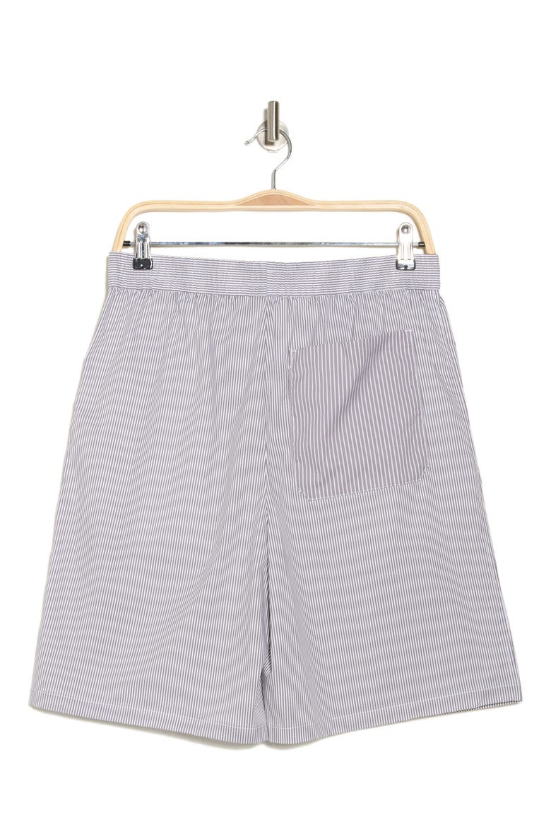 Irving Stripe Shorts, Alternate, color, BROWN STRIPE
