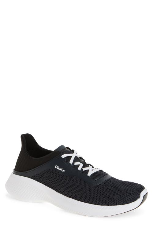 Olukai Island Hopper Convertible Sneaker In Black