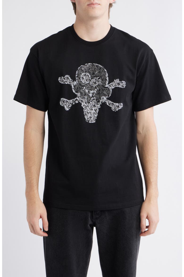 Cones 'n Cash Graphic T-Shirt, Main, color, BLACK