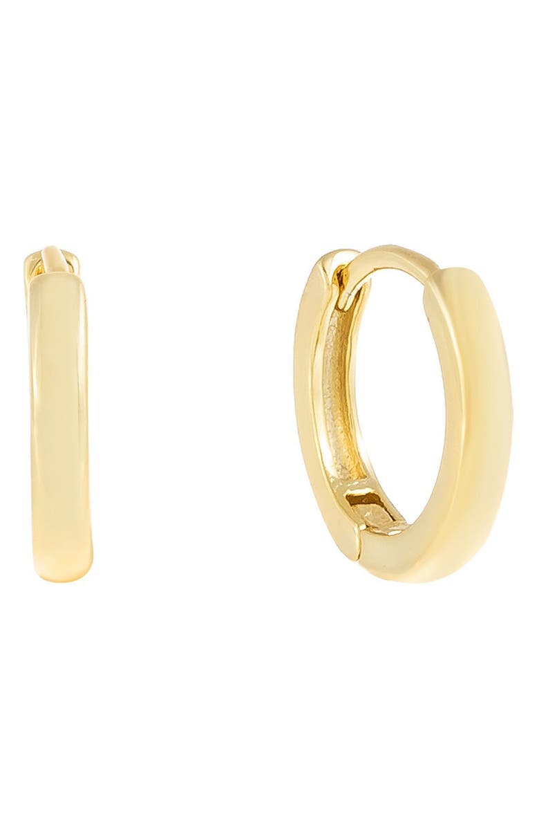 BY ADINA EDEN Adina's Jewels Huggie Hoop Earrings, Main, color,