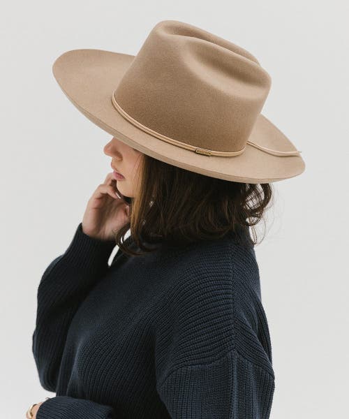 Gigi Pip Ezra Western Hat In Tan