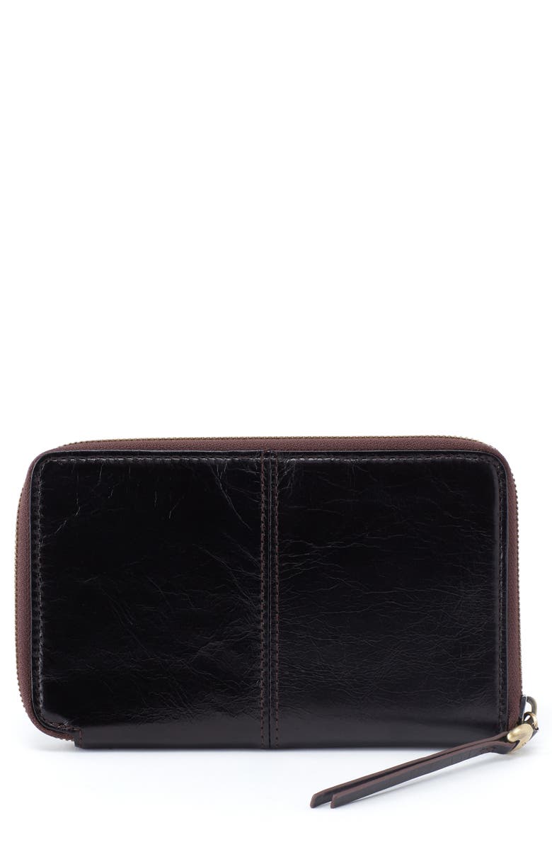 HOBO Rave Leather Wallet, Main, color,
