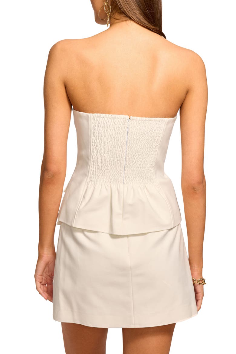 Eva Strapless Top, Alternate, color, IVORY