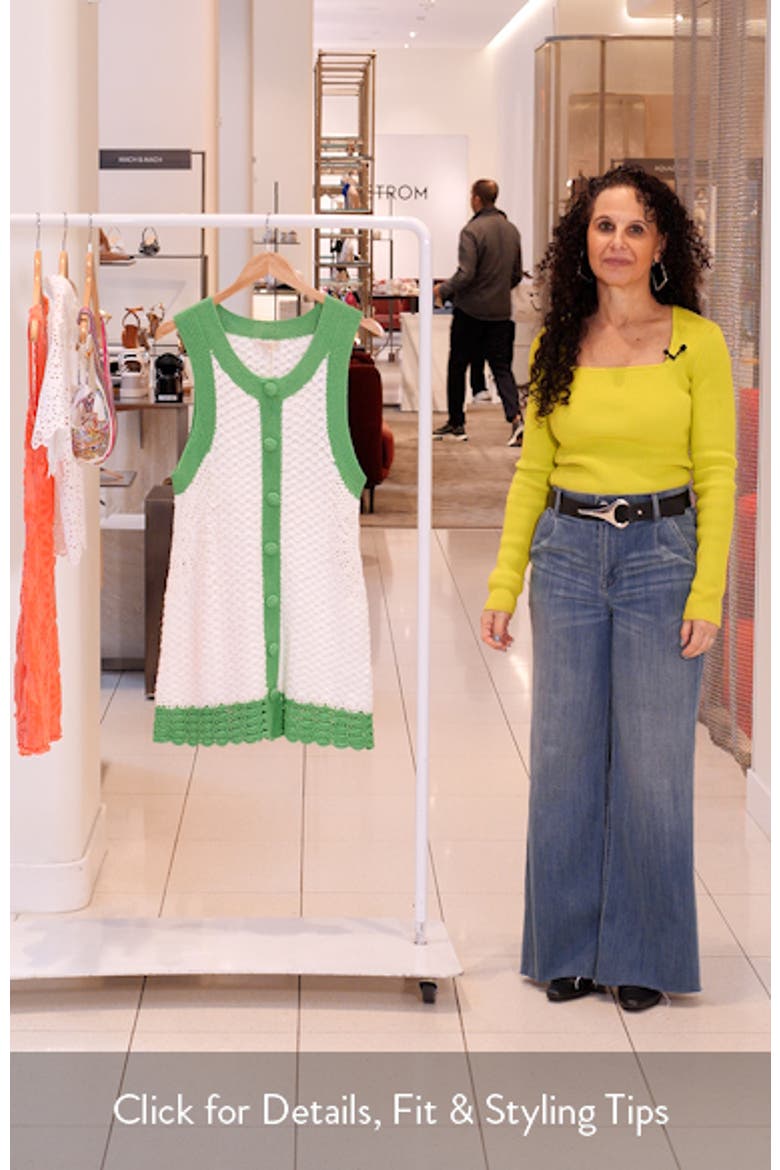 Chelsea Open Stitch Shift Dress video