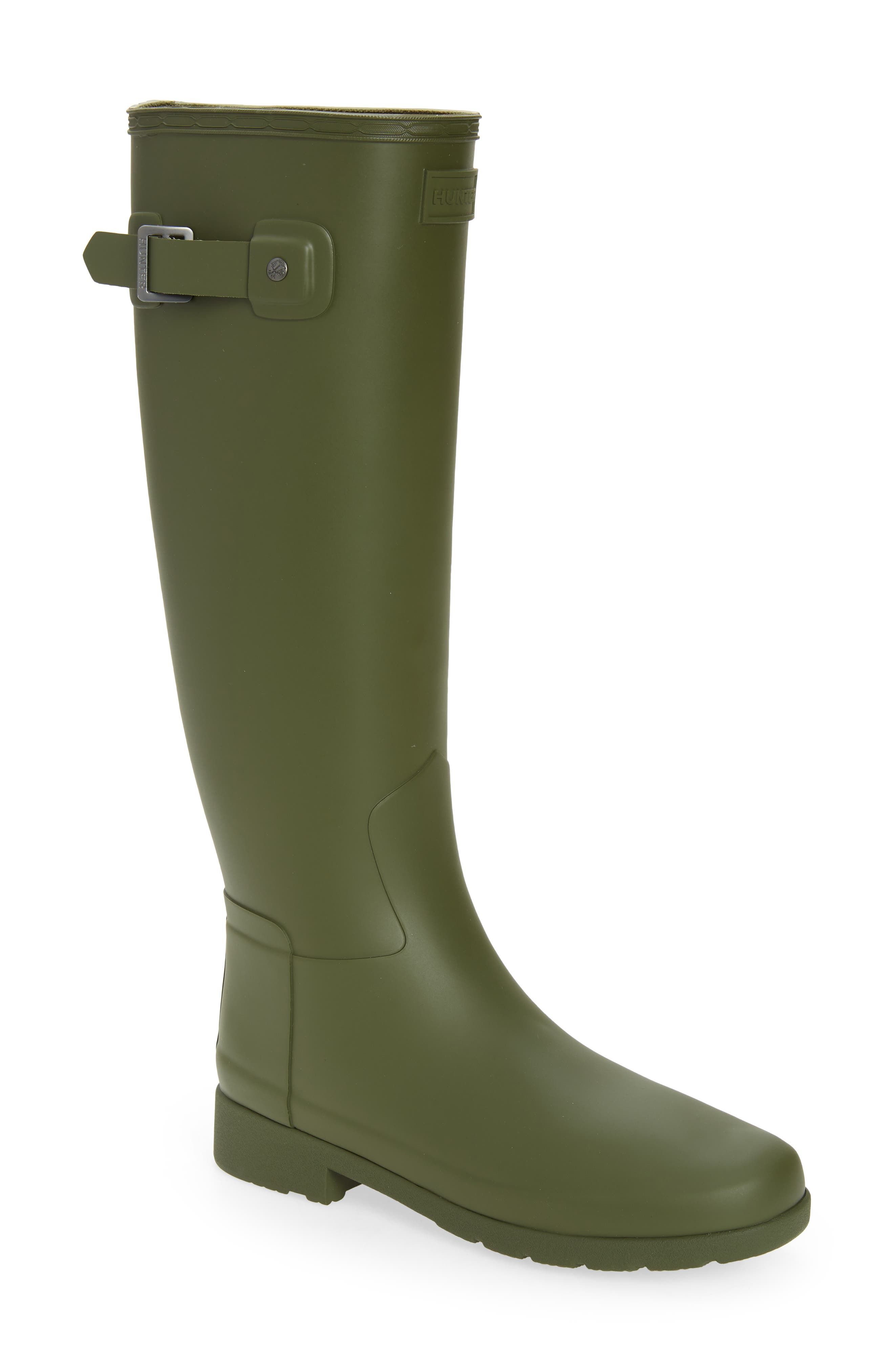 Original Refined Rain Boot, Main, color, ISMARKEN OLIVE