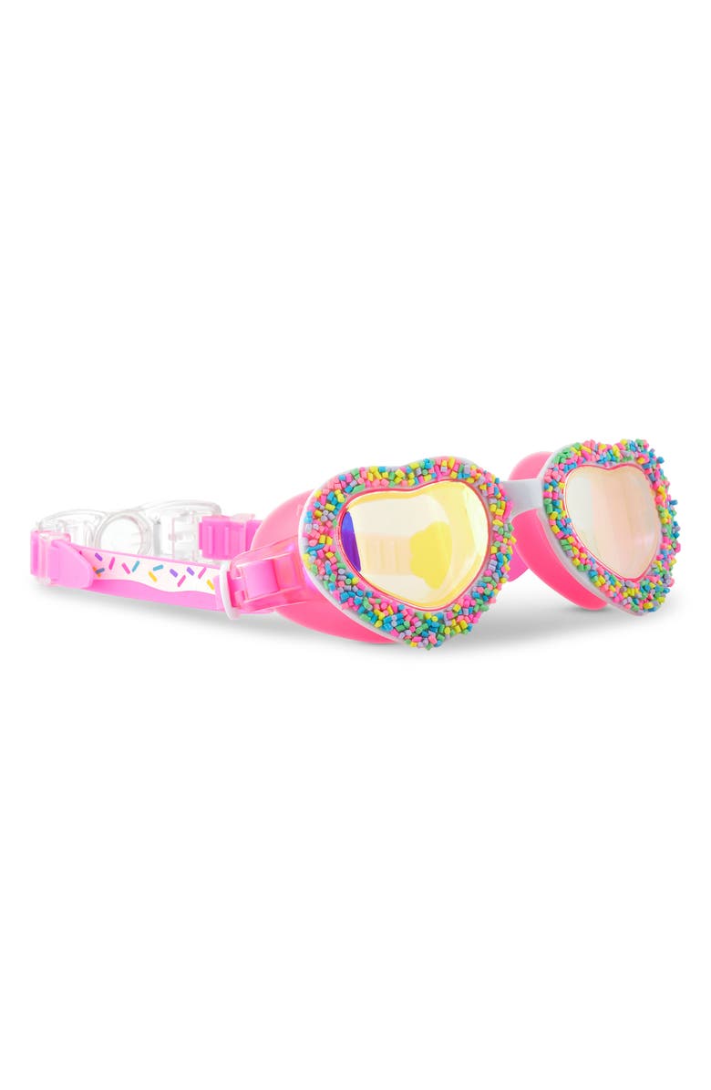 Bling2o Kids' Candy Heart Swim Goggles, Main, color, 