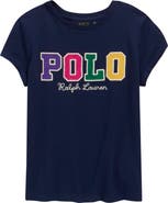 Polo Ralph Lauren Kids' Logo Letter Cotton T-Shirt
