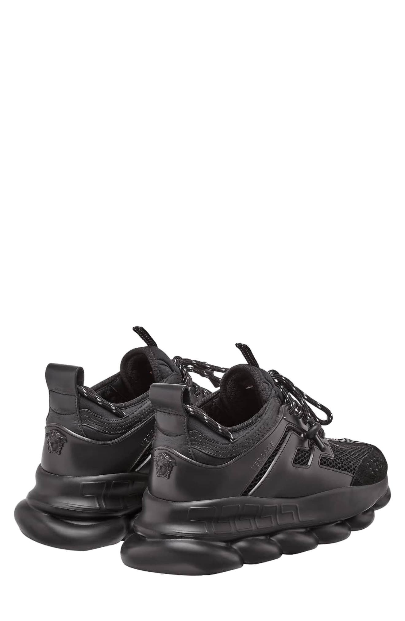 Chain Reaction Sneaker, Alternate, color, NERO