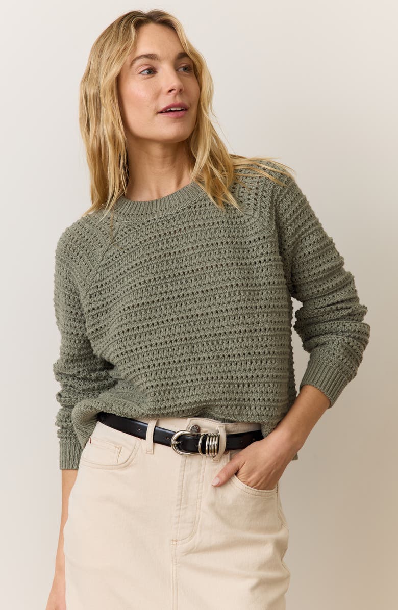 Marine Layer Montecito Crewneck Sweater, Alternate, color,