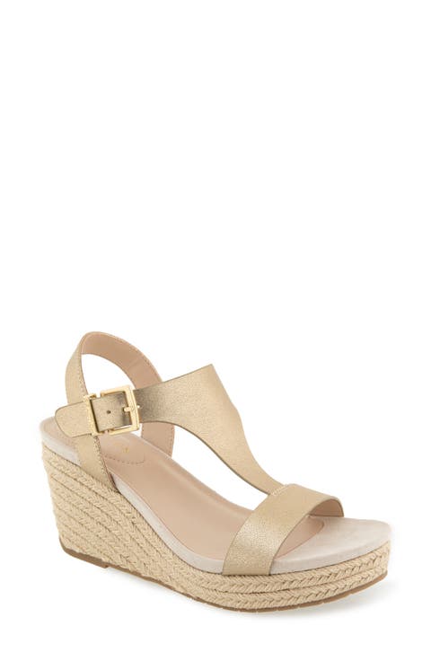 Card Platform Wedge Sandal (Women)