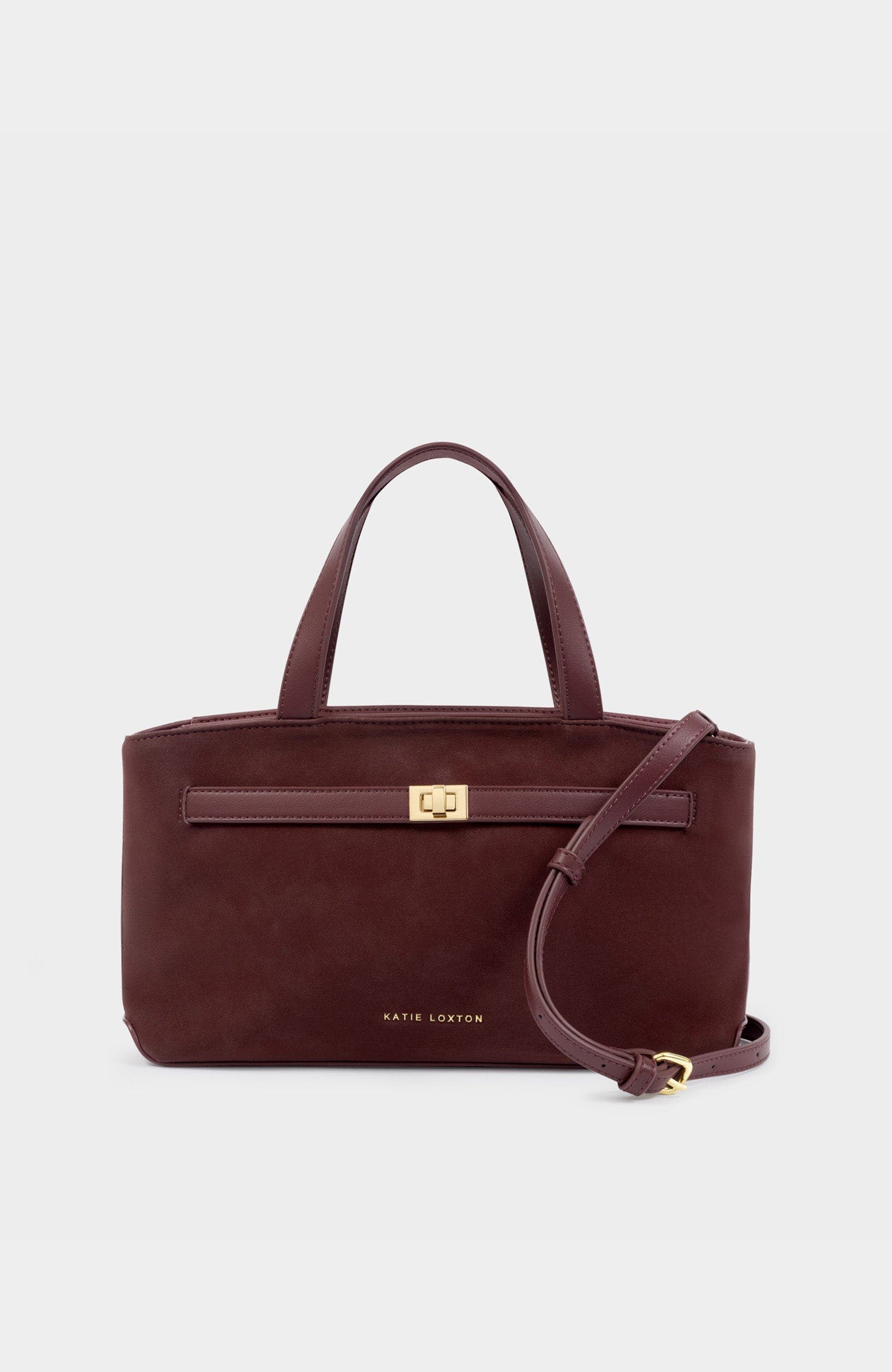 Orin Top Handle Crossbody Bag, Main, color, Cherry Suedette / Cherry