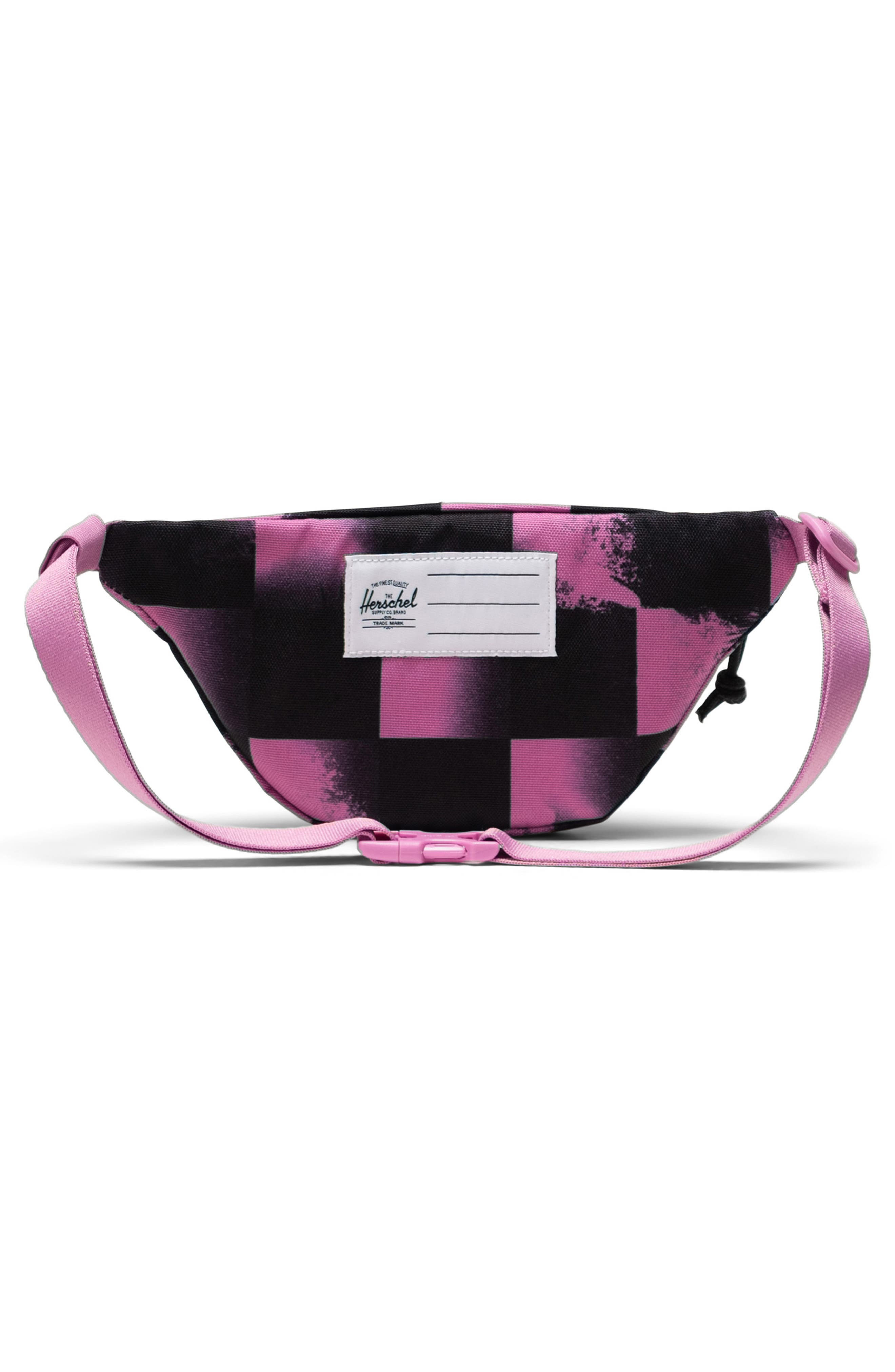 Herschel Supply Co. Kids' Heritage Belt Bag, Alternate, color, Stencil Checker Opera Mauve