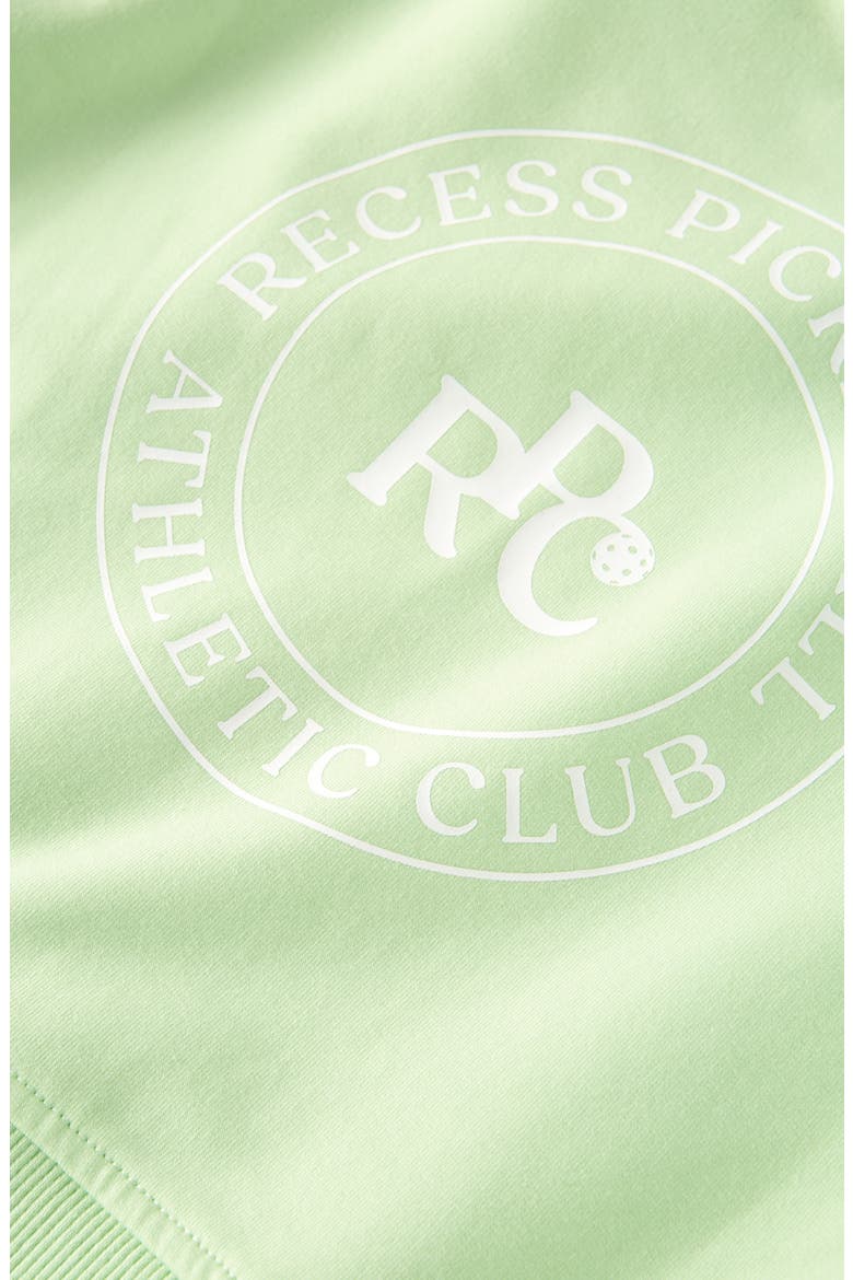 Kids' Court Graphic Sweatshirt, Alternate, color, GREEN VERDE