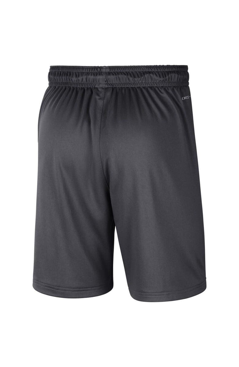 Jordan Brand Men's Jordan Brand Anthracite Oklahoma Sooners Performance Knit Shorts, Alternate, color, Anthracite