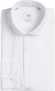 1863 by Eterna Modern Fit Cotton & Linen Dress Shirt