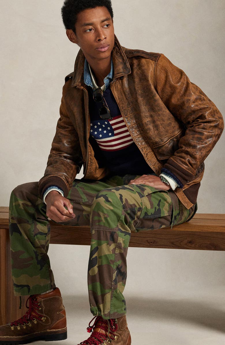 Polo Ralph Lauren Lightweight Rustic Canvas Cargo Pants, Alternate, color, Surplus Camo