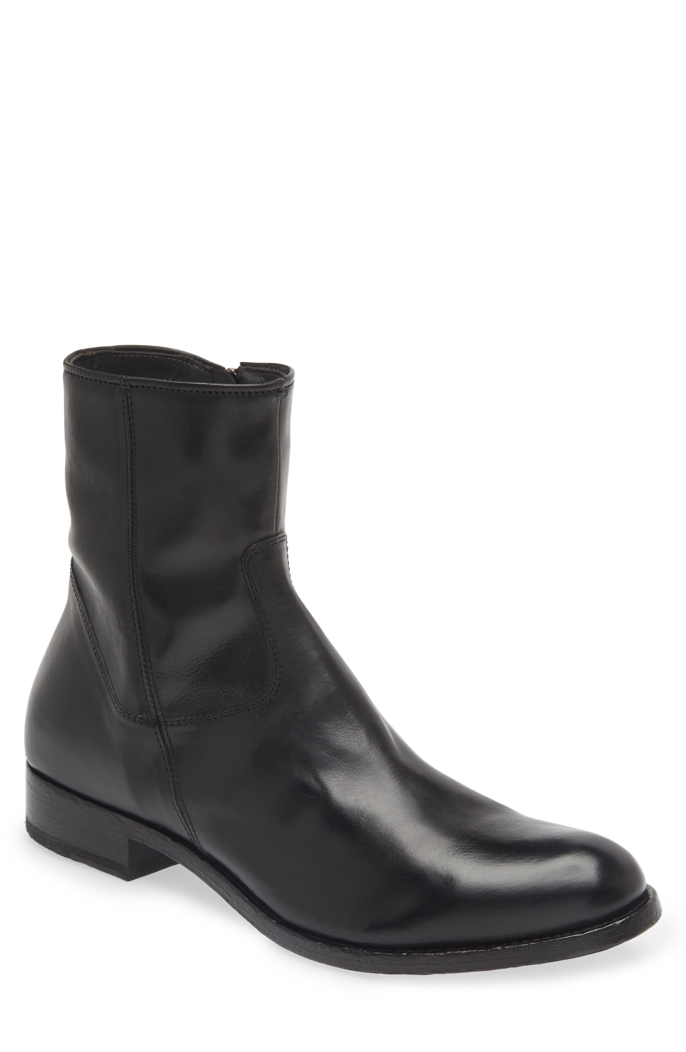 TO BOOT NEW YORK Belvedere Zip Boot, Main, color, Nero