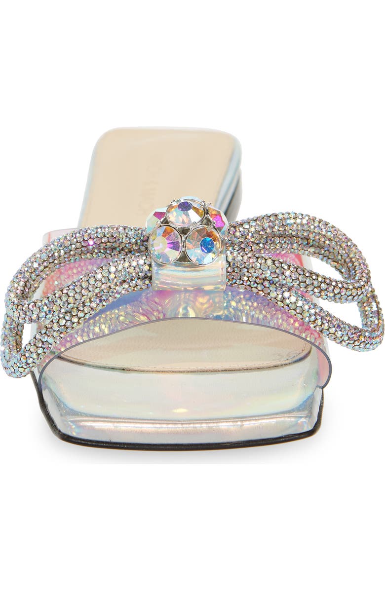 Mach & Mach Double Bow Flat Slide Sandal, Alternate, color,