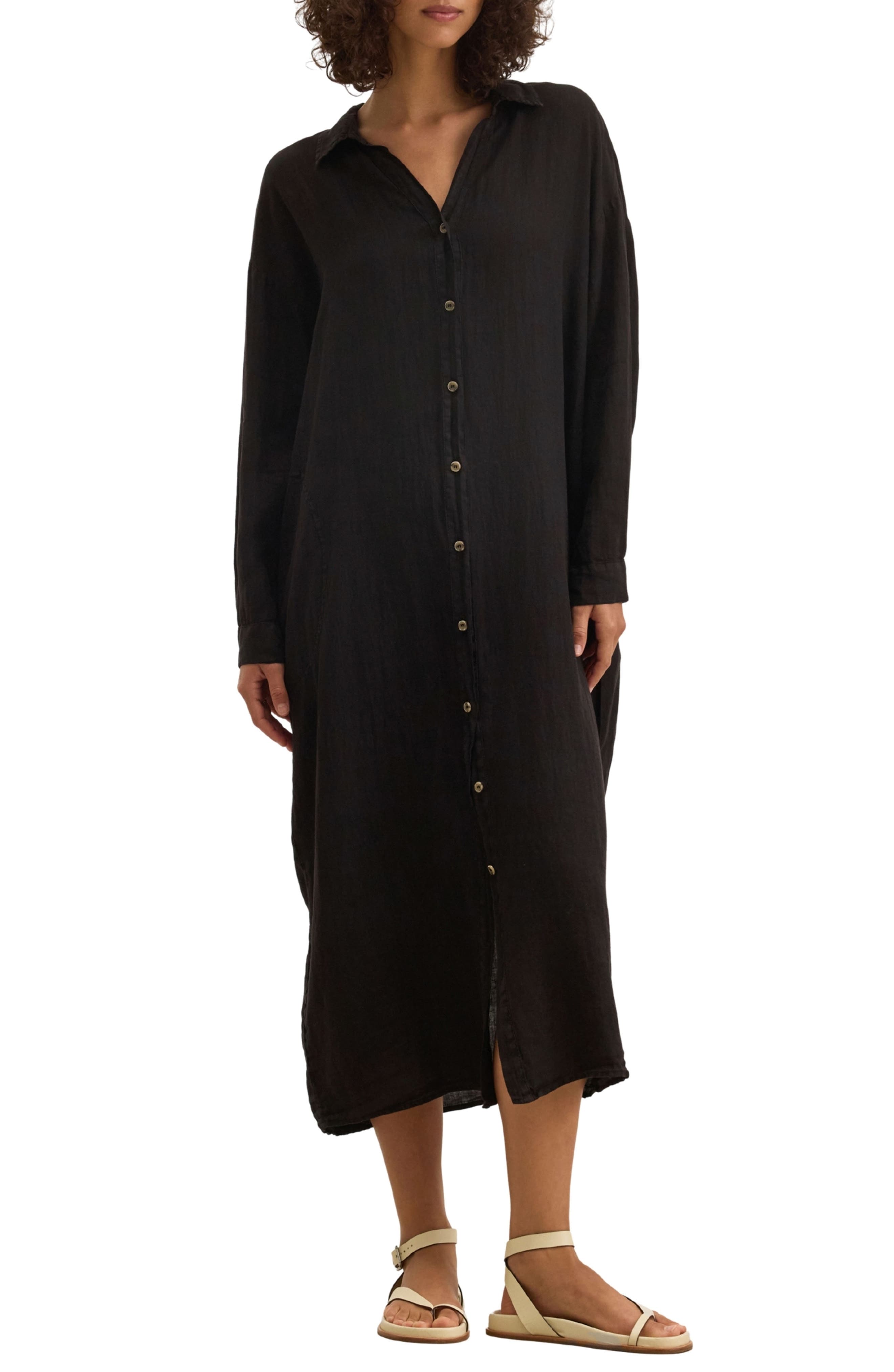 Cleowade Linen Shirtdress