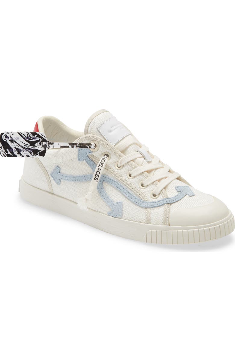 Off-White Vulcanized Low Top Sneaker, Main, color,