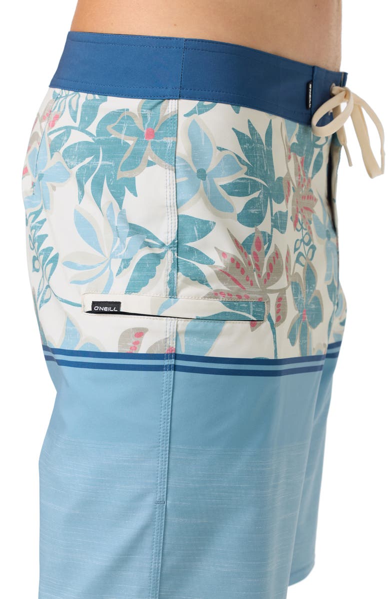 O'Neill Hyperfreak Heat Block Swim Trunks, Alternate, color, Citadel