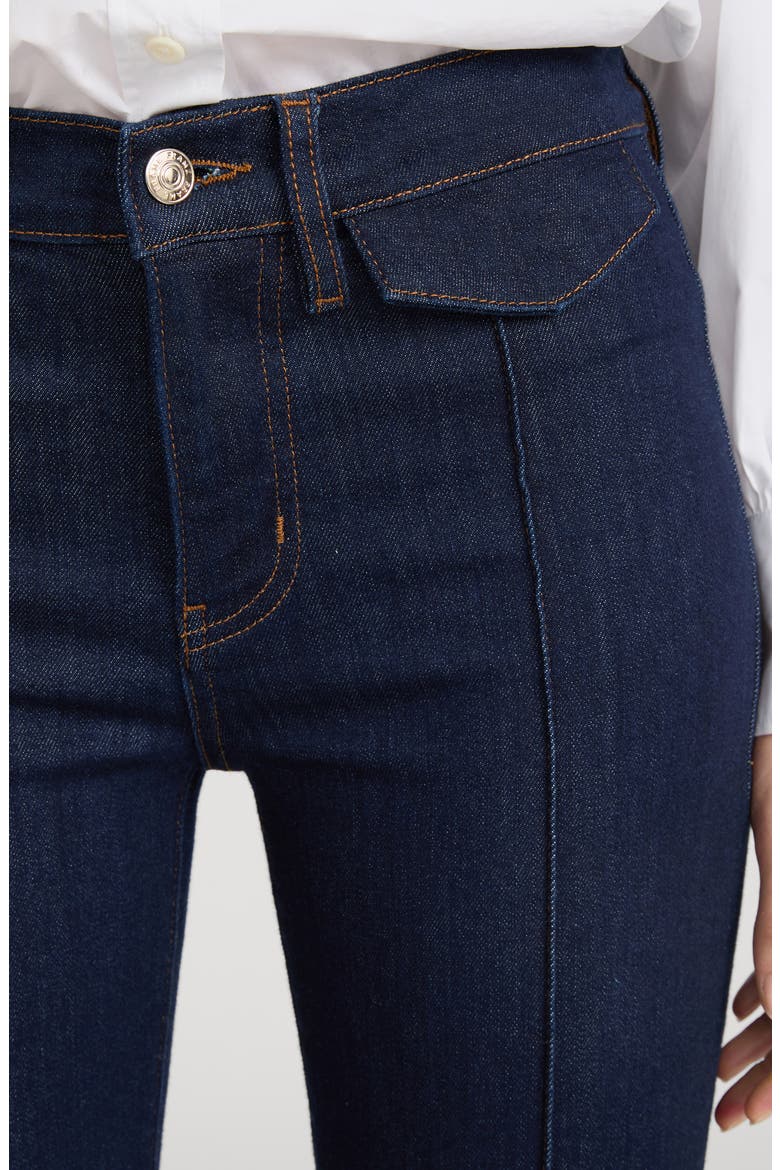 The Icon Flare Leg Jeans, Alternate, color, RINSE