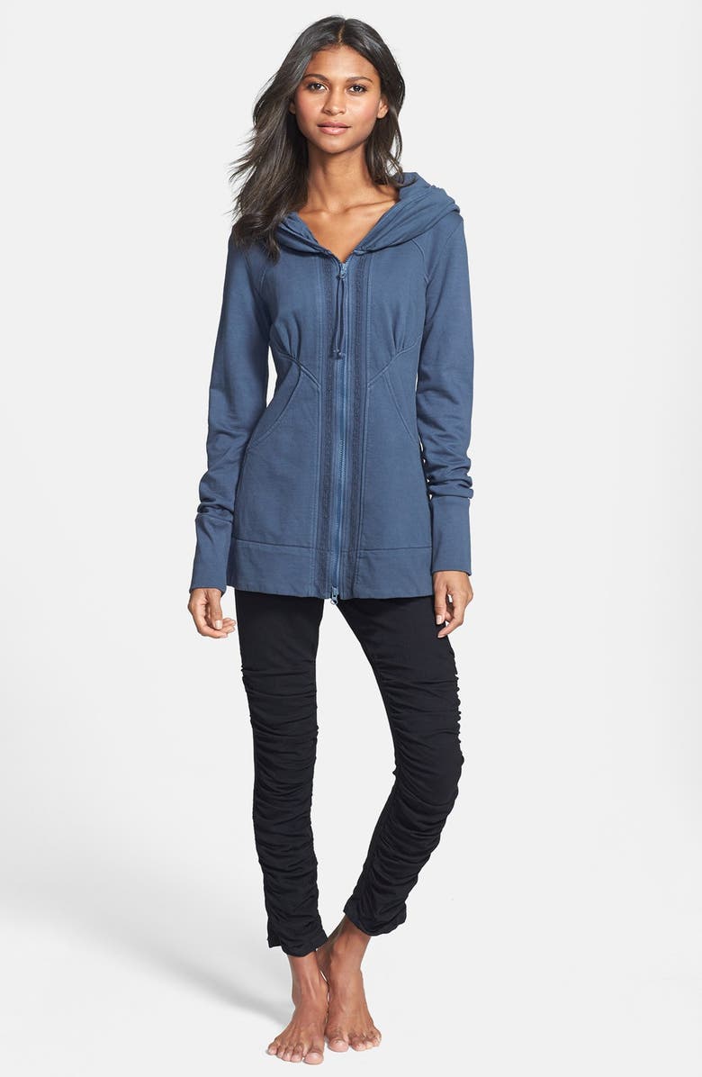 PRAIRIE UNDERGROUND 'Glove' Ruched Jean Leggings, Alternate, color, 