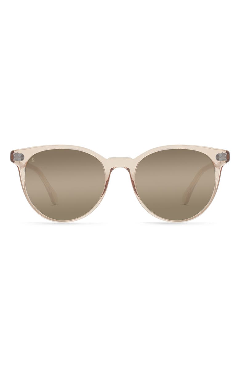 RAEN Norie 53mm Mirrored Cat Eye Sunglasses, Main, color, 