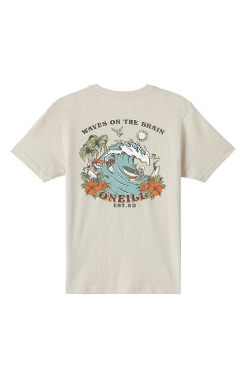 O'neill Kids' Surf Cats Graphic T-shirt In White