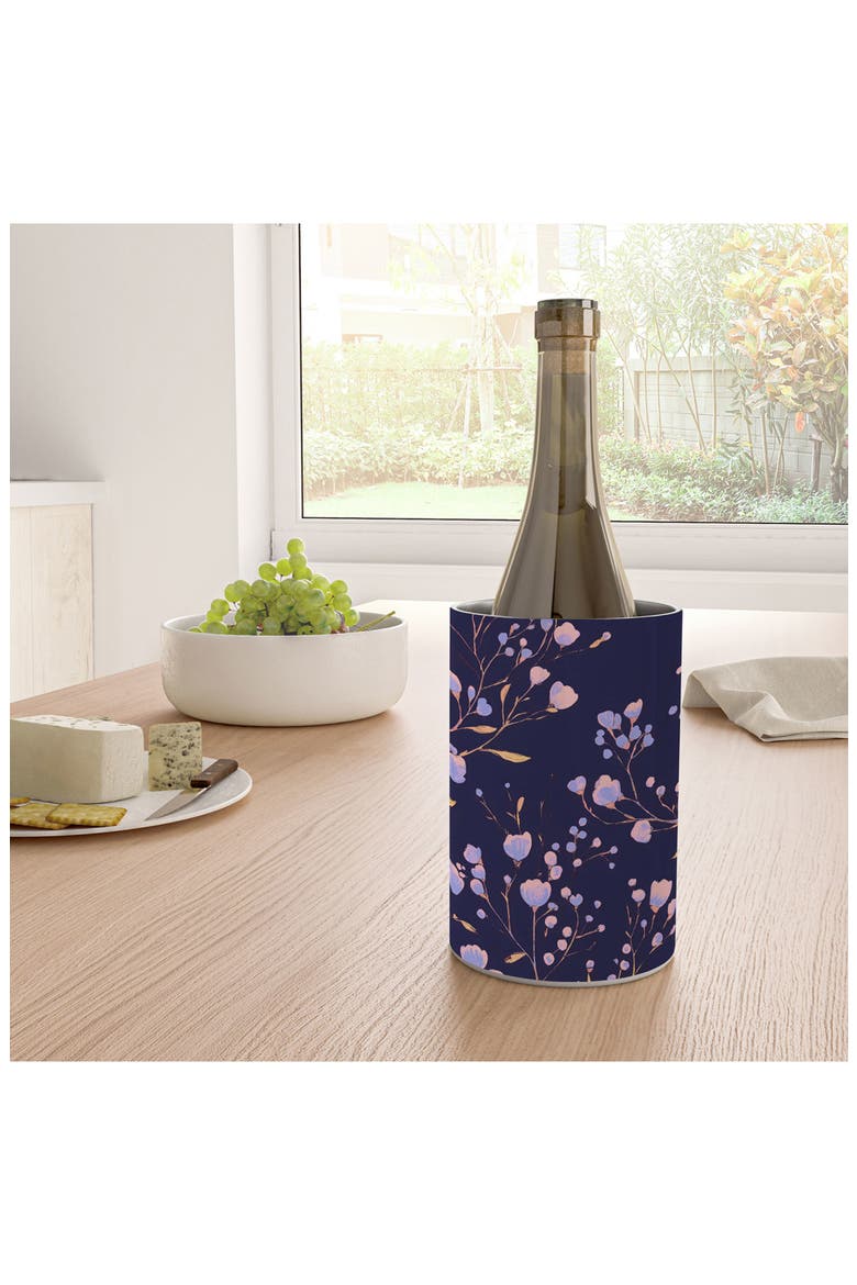 Natural Haze 2 Stainless Steel Wine Chiller, Alternate, color, PURPLE