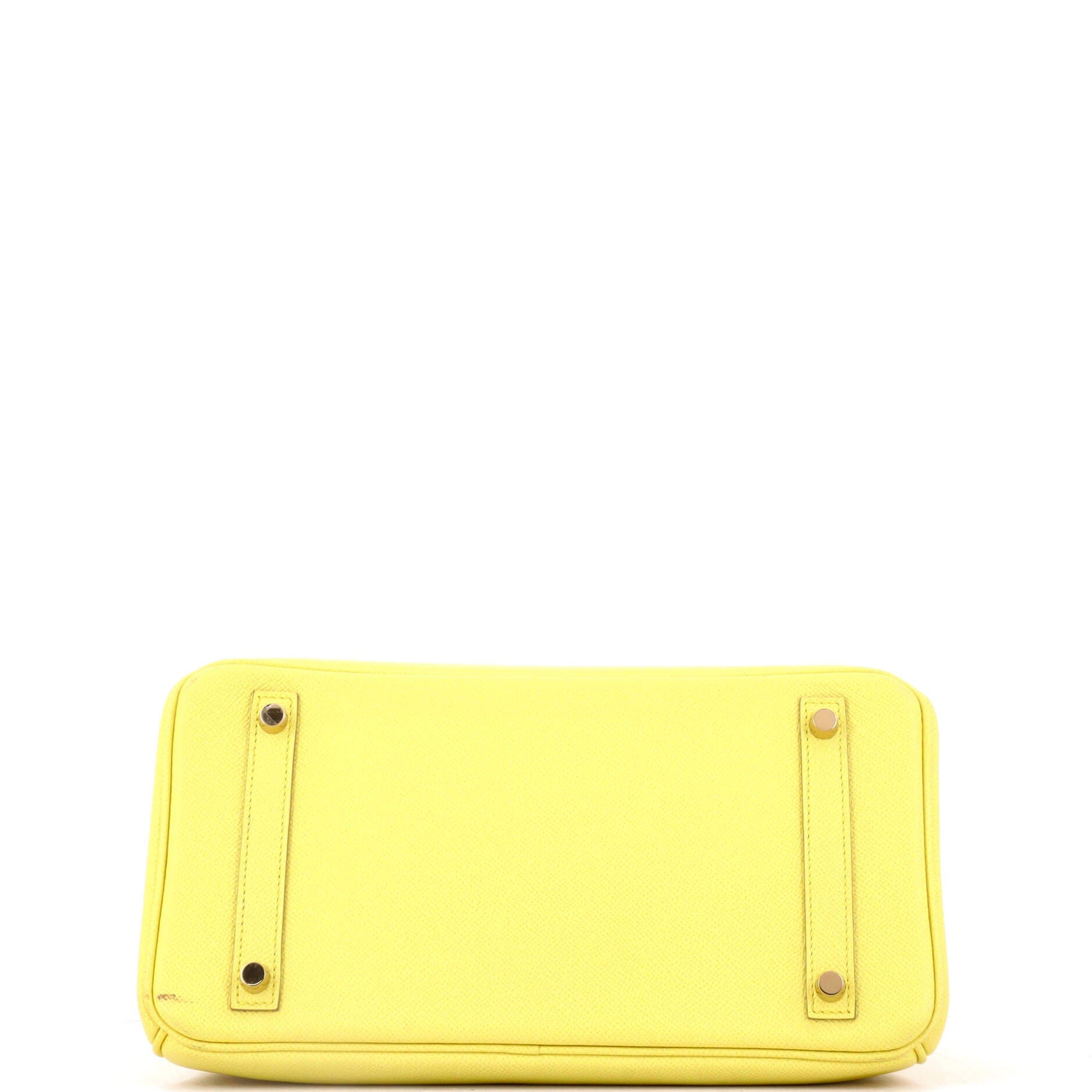Birkin Handbag Yellow Epsom With Gold Hardware 30, Alternate, color, Yellow