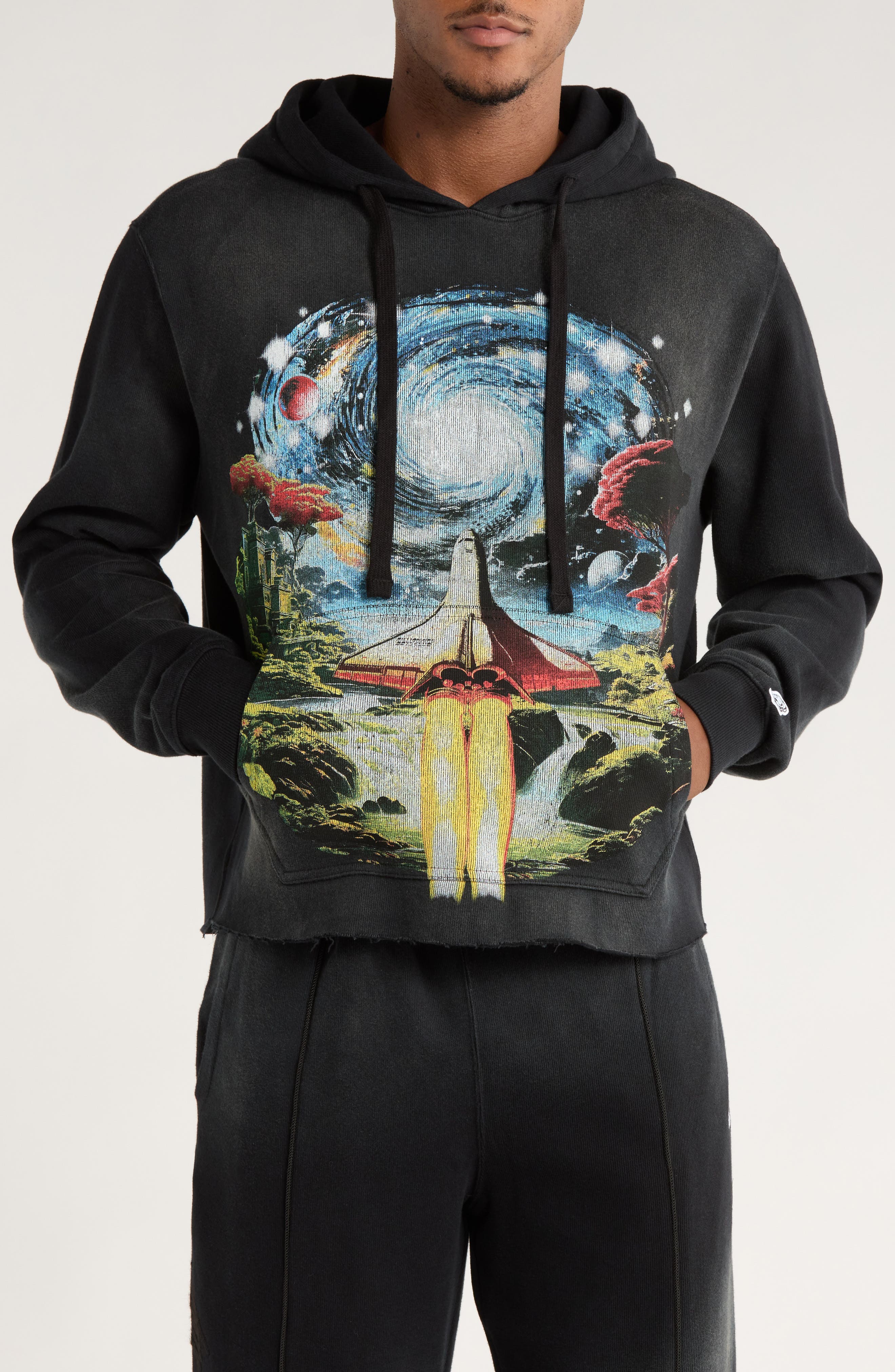 Billionaire Boys Club Stargazer Cotton Graphic Hoodie
