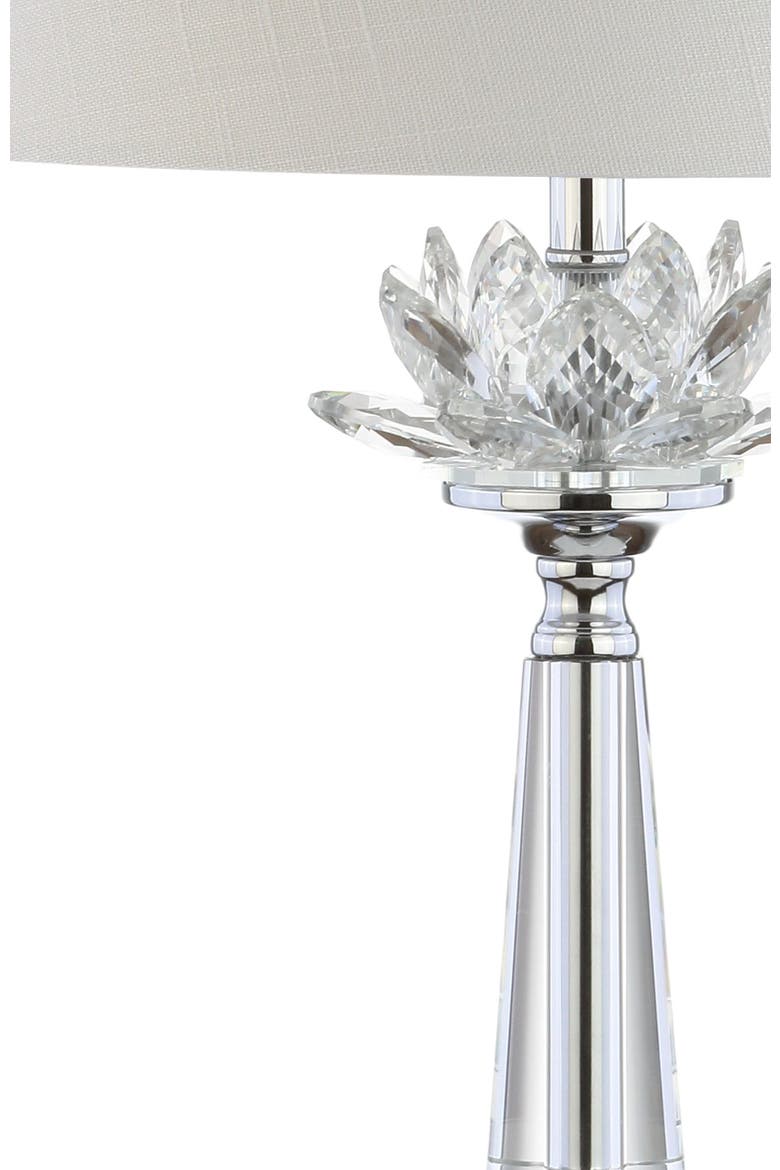 Day 24.5" Crystal LED Table Lamp, Clear, Alternate, color, Clear
