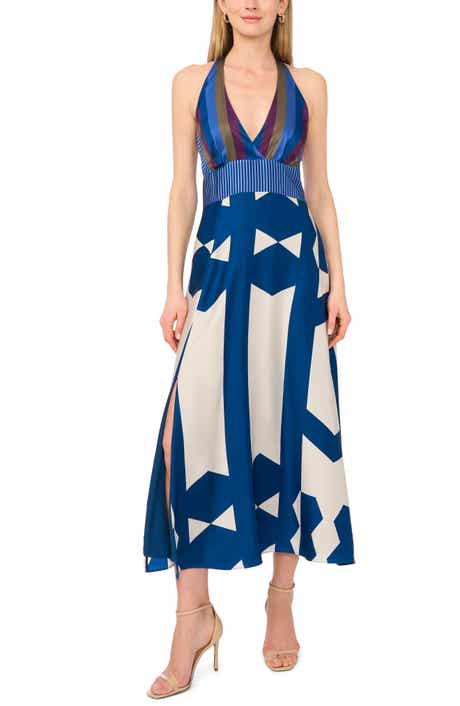Barback Print Sleeveless Maxi Dress