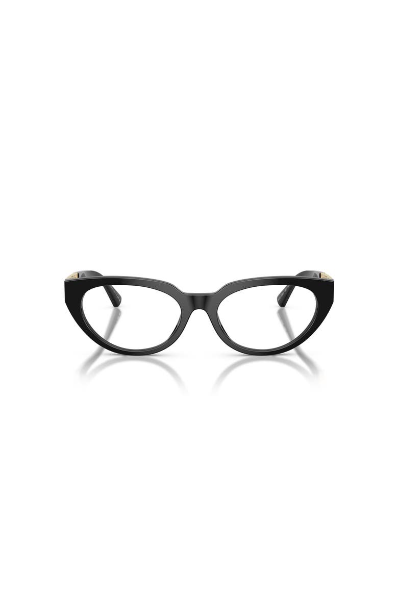 52mm Cat Eye optical glasses, Alternate, color, Black