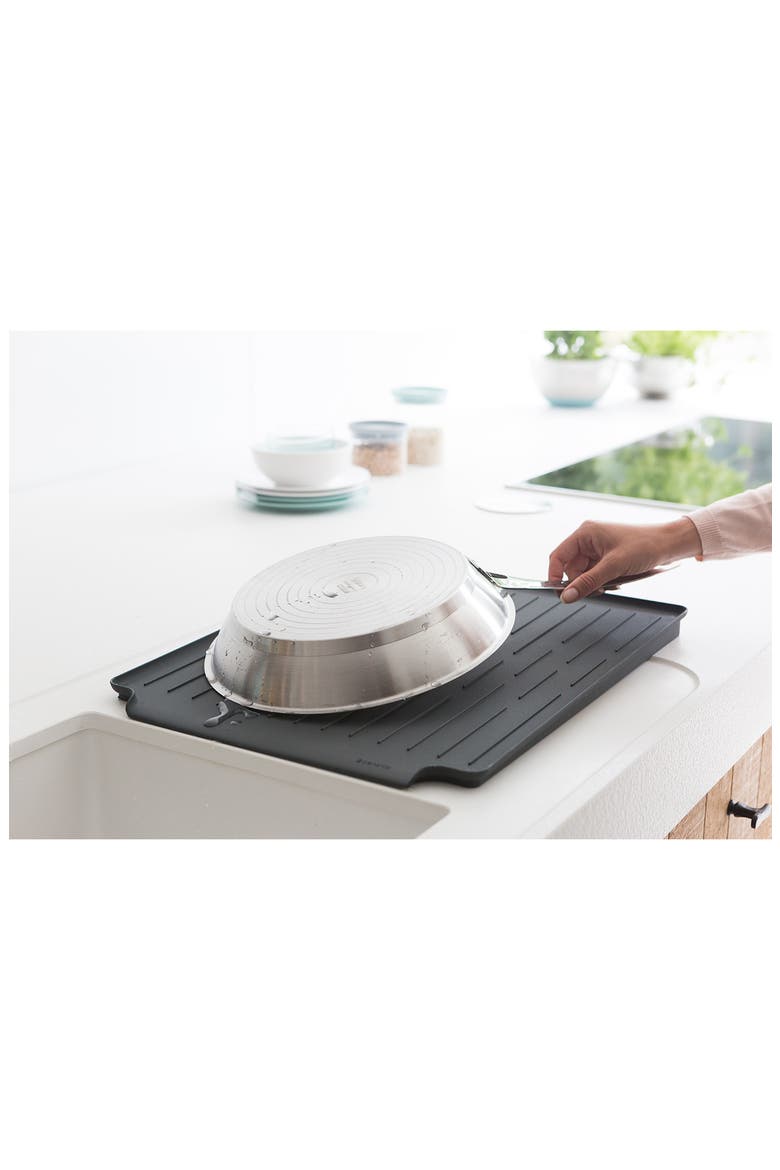 Dish Drying Rack, Alternate, color, DARK GRAY