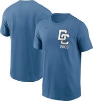 Nike Men's Nike Blue Washington Nationals 2025 City Connect Wordmark T-Shirt
