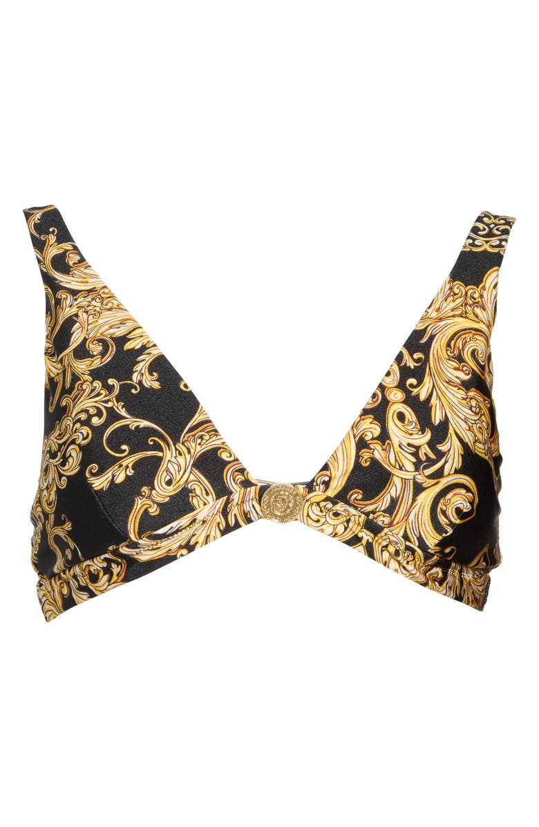 L'AGENCE Lexie Baroque Bikini Top, Alternate, color,