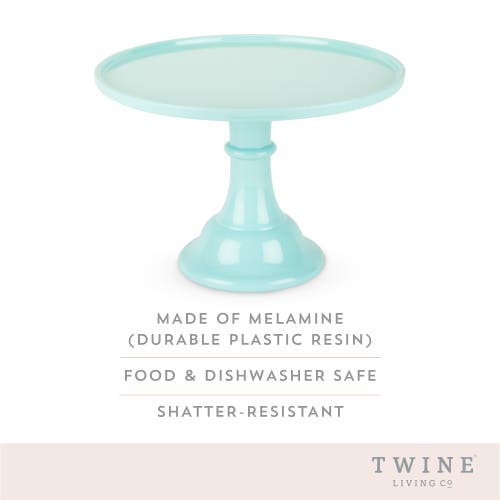 Twine Melamine Cake Stand In Mint