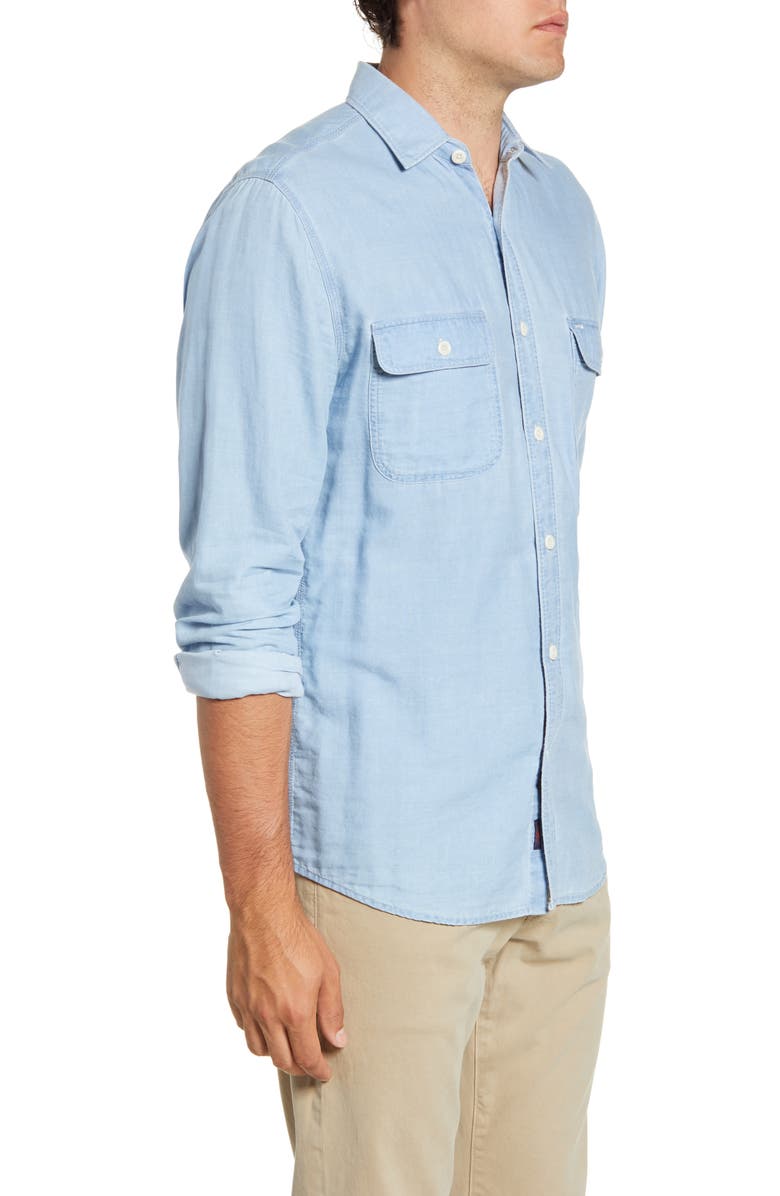 Faherty Penny Regular Fit Button-Up Work Shirt, Alternate, color, 